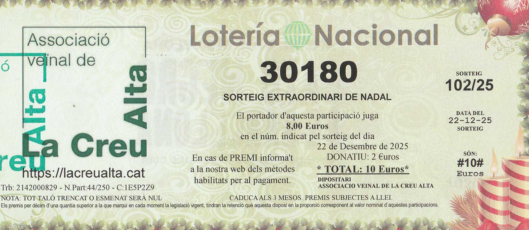 Loteria Nadal 2025
